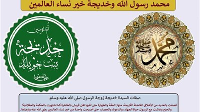 من هي أول زوجة للرسول .. وكم كان عمرها عند الزواج.. وما هي صفاتها؟ .. تعرف على الإجابة