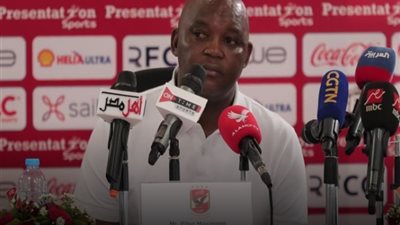موسيماني يعترف بتحمله نتيجة التعادل أمام الجونة