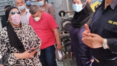 تقييم شبكات الغازات الطبية وتانكات الاكسجين فى 14 مستشفى بالمنوفية .. بالصور