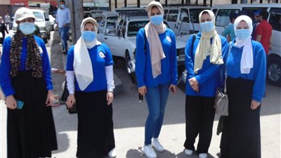فريق التواصل المجتمعي يقدم التوعية الصحية لأبناء محافظة الغربية-صور