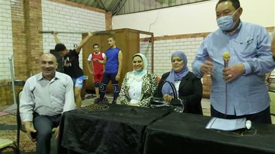 افتتاح صالة مركز شباب روض الفرج للاثقال