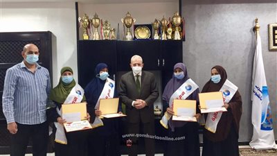 تكريم الأمهات المثاليات بشركة مياه القليوبية