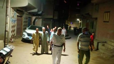 تحرير ٢٣ محضر ورش وتعقيم عدد من الشوارع بالقرنة غرب الأقصر