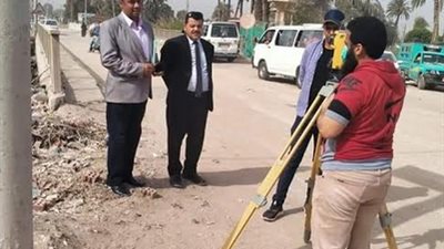 كوبرى على مزلقان الفيوم بالواسطى