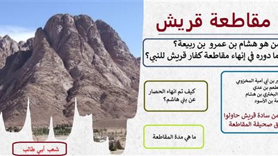 لماذا قاطعت قريش بني هاشم ودور هشام بن عمرو في إنهاء المقاطعة؟! .. تعرف على التفاصيل