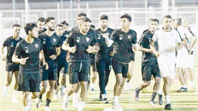 كارتيرون يركز مع نجوم الزمالك.. علي 