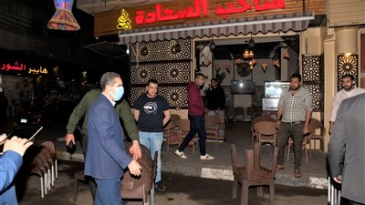 حملات مكثفة بمدن الغربية لتطبيق قرارات الغلق فى عيد الفطر-صور