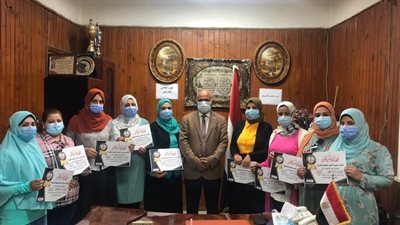 صحة الغربية تحتفل بأبطال الإنسانية النبيلة-صور