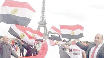 استقبال حافل للرئيس في باريس