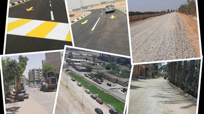 محافظ الإسماعيلية يتابع أعمال رفع كفاءة وتطوير محاور مرورية جديدة لربط القرى بالمدن