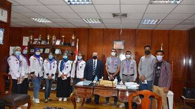 جامعة السادات تكرم الطلاب المتميزين