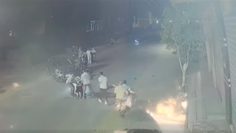 حادث تصادم بمنوف