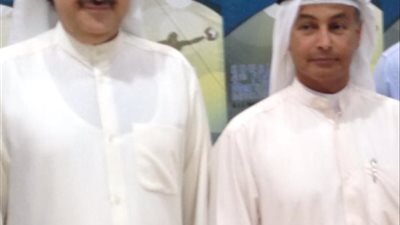 امير وجيه يهنئ حسين المسلم بفوزه برئاسة الاتحاد الدولى للسباحه