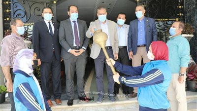 محافظ المنوفية يشهد إطلاق شعلة أولمبياد الطفل المصرى فى نسخته الثالثة 2021 ...صور