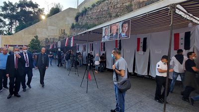 إشتباكات بين لبنانيين وسوريين فى مسيرة مؤيدة لبشار الأسد