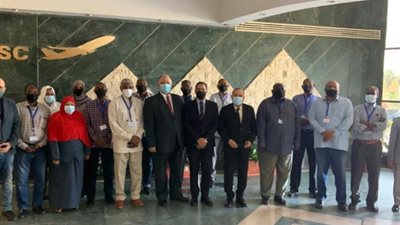 تأمين سلامة الحركة الجوية بين المجالين الجويين المصري والسوداني