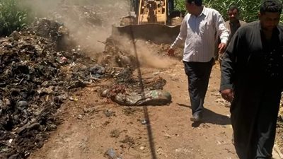 في استجابة سريعة لما نشرته بوابة الجمهورية .. رئيس مدينة أشمون يبحث شكوى أهالى منشأة جريس