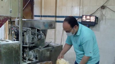 ضبط ٨ مخابز مخالفة باجا بالدقهلية