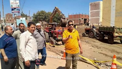 رئيس مدينة أشمون : بدء أعمال الحفر لإنشاء مجمع الخدمات الحكومية بجريس