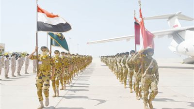 إنطلاق فعاليات التدريب المصري الإماراتي المشترك 