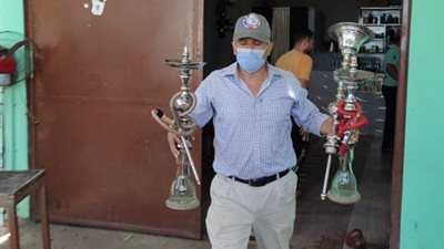 رفع اشغالات في حملات بمدينة أجا