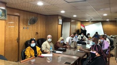 الحفناوى: التأكيد علي تطبيق البروتوكول العلاجي الخاص بوزارة الصحة لمرضي كورونا