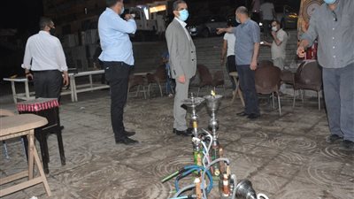 جولة ليلية لمحافظ الغربية لتطبيق الإجراءات الاحترازية بقطور-صور