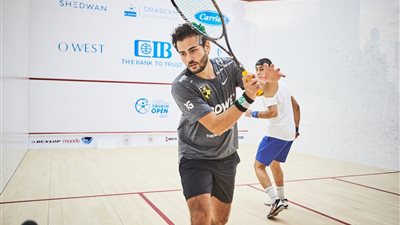 كريم عبد الجواد يتأهل إلى ربع نهائي بطولة الجونة للاسكواش