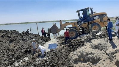 إسترداد ١٨٧ فدان أراضي ولاية هيئة التعمير وازالة التعديات بالقنطره غرب الاسماعيليه