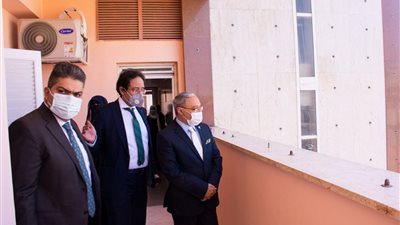 افتتاحات جديدة بـالمستشفى التعليمي بتكلفة ١٢ مليون جنيه-صور
