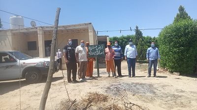 إسترداد ٢٦.٥ فدان من غير الجادين بوادي النطرون ..صور