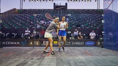 نوران جوهر تتأهل لنصف نهائى بطولة الجونة للإسكواش على حساب روان العربى