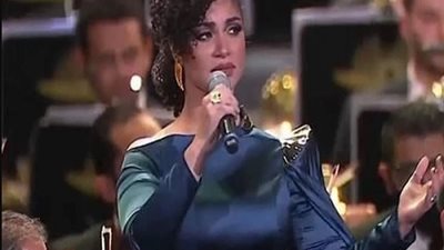نسمة محجوب: فخورة بمشاركتى فى حفل موكب المومياوات وكنت طايرة من الفرحة بنجاحه