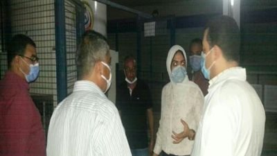 حملة لتطبيق الإجراءات الإحترازية ورفع الاشغالات بكفر شكر تقودها نائبة محافظ القليوبية