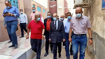 وكيل وزارة الصحة يتابع إجراءات نقل تبعية مبني الطوارئ بمستشفي فاقوس