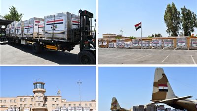 مصر ترسل مساعدات طبية ومواد غذائية للأشقاء فى دولة جيبوتى