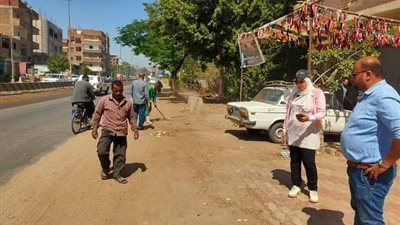 عقيلة : تطوير مداخل قرى شبين الكوم لإعادة المظهر الحضاري لها