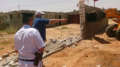 إزالة 32 حالة تعد في حملة مكبرة بالإسماعيلية ..صور