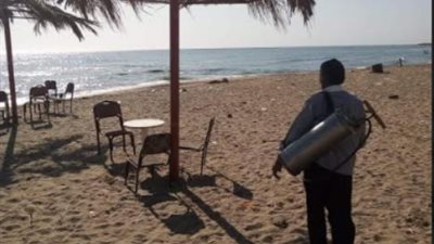 استمرار تطهير وتعقيم المقاصد السياحية بالقصير