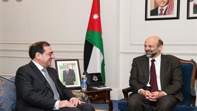رئيس الوزراء الاردني بستفبل طارق الملا
