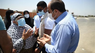 وزيرة الصحة: نقل سيدة التقاها الرئيس خلال جولته اليوم لتلقي العلاج بمستشفى معهد ناصر على نفقة الدولة