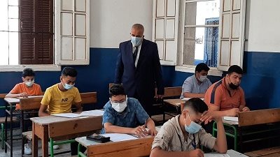 وكيل التعليم بدمياط يتفقد لجان الشهادة الإعدادية