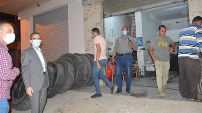 محافظ الغربية : غلق ٢٤ منشأة وتحرير ١٥٩ محضر عدم ارتداء كمامة
