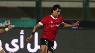 طلائع الجيش يتقدم على سيراميكا بهدف عمرو جمال