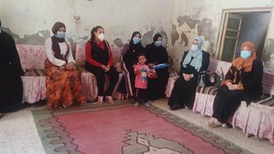 احميها من الختان حملة طرق الأبواب لقومي المرأة باسيوط