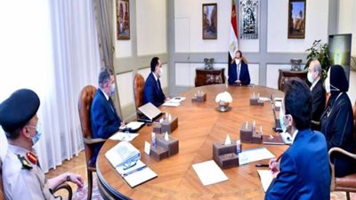 توفير مستلزمات الانتاج المحلية للصناعة الوطنية.. فى اجتماع السيسى بمدبولى وشريف اسماعيل