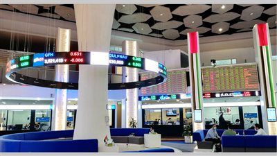 هبوط مؤشر سوق دبي.. وتراجع رأس المال السوقي إلى 385.5 مليار درهم