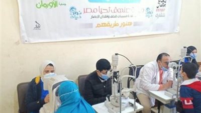 الشوربجى: قافلة نور حياة بمنوف تستهدف 600 مواطن اليوم وغداً