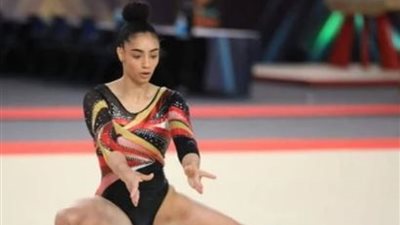 ماندي عصام تحصد ببرونزية كأس العالم للجمباز