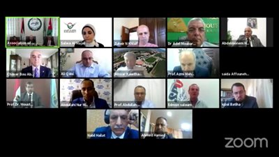 رئيس جامعة مطروح يشارك فى مؤتمر الجامعات العربية ودورها في مواجهة تحديات جائحة كورونا